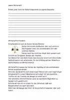 Vorschau - Stundenentwürfe - Wirtschaft u. Bedürfnisse Text Aufgaben Lösung - Seite 3