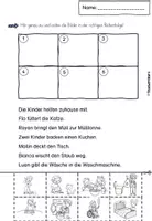Vorschau - Arbeitsblätter - Verben Arbeitsblätter Vorschule - Seite 2