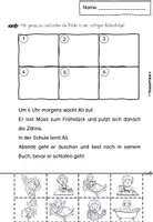 Vorschau - Arbeitsblätter - Verben Arbeitsblätter Vorschule - Seite 3