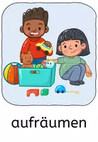 Vorschau - Bildkarten - Flashcards Verben - Seite 3