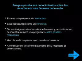 Vista previa - Juegos / Gamificación - ARTE: Las 15 obras de arte más famosas (cuestionario PDF) - página 1
