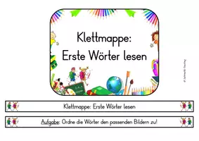 Vorschau - Fördermaterial/Inklusion - Flex und Flora 1: Klettmappe - erste Wörter lesen - Seite 2