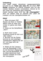 Vorschau - Arbeitsblätter - Interaktive Lesespurgeschichte Schule - Seite 2