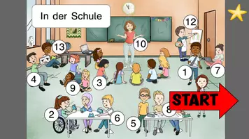 Vorschau - Arbeitsblätter - Interaktive Lesespurgeschichte Schule - Seite 3