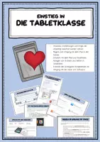 Vorschau - Arbeitsblätter - Einstieg in die iPad Klasse! Alles rund ums iPad und GoodNotes - Deckblatt