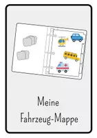 Vorschau - Fördermaterial/Inklusion - Klettmappe Teacch Arbeitsmappe Fahrzeuge - Seite 3