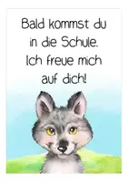 Vorschau - Mal- und Bastelvorlagen - Klassentier Wolf Schulanfang Materialpaket Wolfklasse - Seite 2