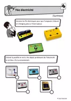 Aperçu - Feuilles d'exercices - L'électricité: La fée électricité - Page 2