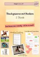 Vorschau - Stundenentwürfe - Theologisieren mit Kindern - 2. Stunde - Deckblatt