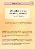 Vorschau - Stundenentwürfe - Theologisieren mit Kindern - 2. Stunde - Seite 1