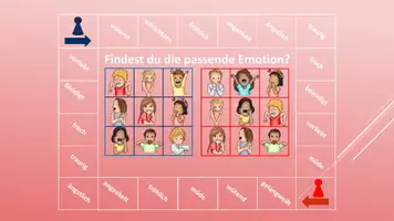 Vorschau - Spiele - Emotionsbingo (Wort und Bild zuordnen) - Seite 2