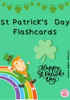 Vista previa - Juegos / Gamificación - ST PATRICK'S DAY FLASHCARDS (MARCH 17TH) - página 1