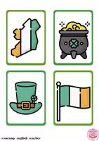 Vista previa - Juegos / Gamificación - ST PATRICK'S DAY FLASHCARDS (MARCH 17TH) - página 3