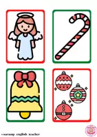 Vista previa - Juegos / Gamificación - CHRISTMAS FLASHCARDS - página 2