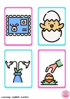 Vista previa - Juegos / Gamificación - EASTER FLASHCARDS - página 2