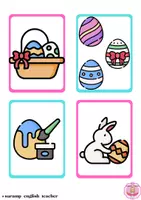 Vista previa - Juegos / Gamificación - EASTER FLASHCARDS - página 3