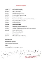 Vorschau - Arbeitsblätter - Lektüre - „Blackbird“ Vollständige Unterrichtseinheit - Seite 1