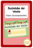Vorschau - Poster - Buchstabe der Woche und Zahl der Woche - Deckblatt