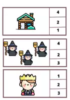 Vista previa - Unidades / Secuencias / Situaciones de Aprendizaje - Juego ABN con temática Blancanieves - página 1