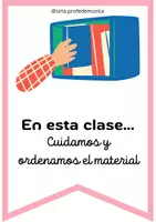 Vista previa - Decoración del aula - Cartelería nuevo curso - Normas de clase - página 3