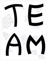 Vorschau - Poster - Türdekoration: Wir sind ein TEAM - Deckblatt