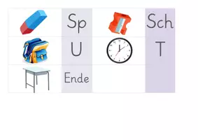 Vorschau - Arbeitsblätter - Materialpaket Deutsch 1. Klasse - Seite 3