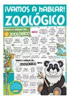 Aperçu - Matériel pour travaux manuels / dessin - Vamos al zoológico! Español / Espagnol (animales, edificios, personas) - Page 1