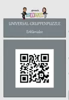 Vorschau - Fördermaterial/Inklusion - Universal Gruppenpuzzle / Stammgruppen Vorlage für Klassengrößen 19-32 - Seite 2