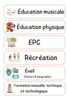 Aperçu - Affichage - Menu du jour - affichage de classe - Page 1