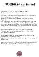 Vorschau - Arbeitsblätter - Kaffeeklatsch Wortschatzarbeit Gruselgeschichte (Placemat) - Seite 1