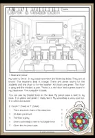 Vista previa - Hojas de trabajo - IN THE CLASSROOM - Reading Comprehension - Portada