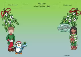 Vorschau - Arbeitsblätter - Freiarbeitsmaterial - Weihnachten (DAZ) - Seite 1