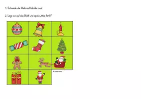 Vorschau - Arbeitsblätter - Freiarbeitsmaterial - Weihnachten (DAZ) - Seite 2
