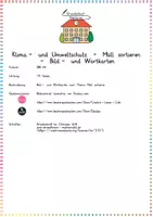 Vorschau - Bildkarten - Mülltrennung / Earth Day: Bild- und Wortkarten - Sachunterricht - Kl. 2/3 - Seite 1