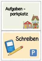 Vorschau - Poster - Hausaufgaben - Parkplatz I Schilder für die Ablage - Seite 2
