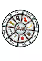 Vorschau - Bildkarten - Materialpaket Legekreise A-Z für den Buchstabenlehrgang- Buchstabeneinführung DaZ / Deutsch - Seite 3