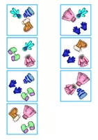 Vorschau - Spiele - Winter / Winterkleidung – Schnelles Reaktionsspiel zur Wortschatzfestigung (DaZ / Deutsch) - Seite 2
