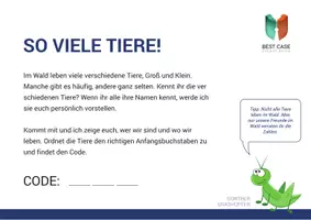 Vorschau - Stationenlernen - Escape Room "Freunde im Wald" - Eduki-Fassung - Seite 2