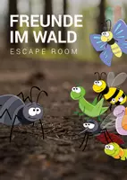 Vorschau - Stationenlernen - Escape Room "Freunde im Wald" - Eduki-Fassung - Deckblatt