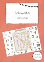 Vorschau - Arbeitsblätter - Zahlwörter Wortsuchsel ZR 100 - Mathe / DaZ / DaF - Deckblatt