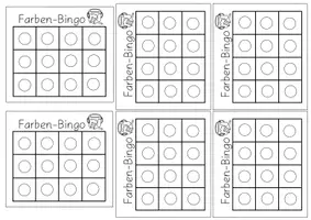 Vorschau - Spiele - Farben-Bingo Wortschatz - DaZ / DaF - Seite 2