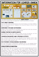 Vorschau - Arbeitsblätter - USA - North Dakota (Fact Sheets, Worksheets and Games) - Seite 1
