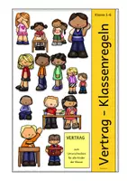 Vorschau - Poster - Klassenregeln Vertrag - Deckblatt