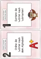 Vorschau - Arbeitsblätter - Materialpaket Lernwörter üben an Stationen Klasse 3 & 4 - Seite 2