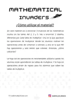 Vista previa - Hojas de trabajo - Tablas de Multiplicar 2, 3 y 5 - Mathematical Invaders - página 2