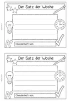 Vorschau - Stundenentwürfe - Satz der Woche - Checkerheft - Seite 2