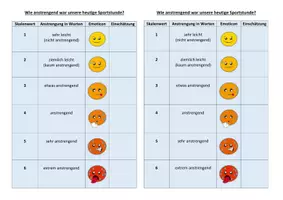 Vorschau - Interaktives Material - Belastungsskala/Reflexion im Sportunterricht - Seite 3