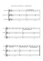 Vorschau - Arbeitsblätter - Hejo, spann den Wagen an - mehrstimmiger Musiziersatz (traditionelle Notation) - Seite 3