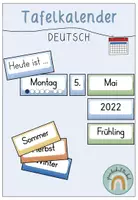 Vorschau - Poster - Kalender / Tafelkalender Deutsch - Deckblatt