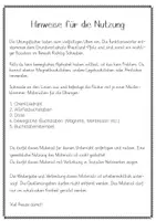 Vorschau - Fördermaterial/Inklusion - Funktionswörter - Übungsfächer (Grundwortschatz RLP) - Seite 1